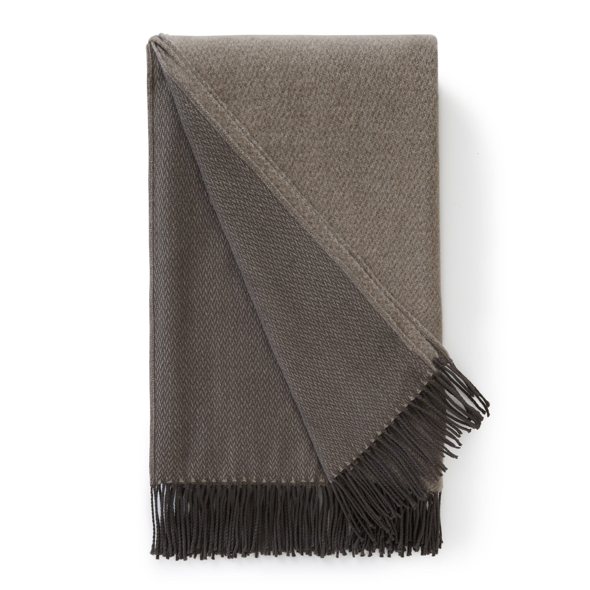 Grey Jeffery Wool Cashmere Throw – Hield