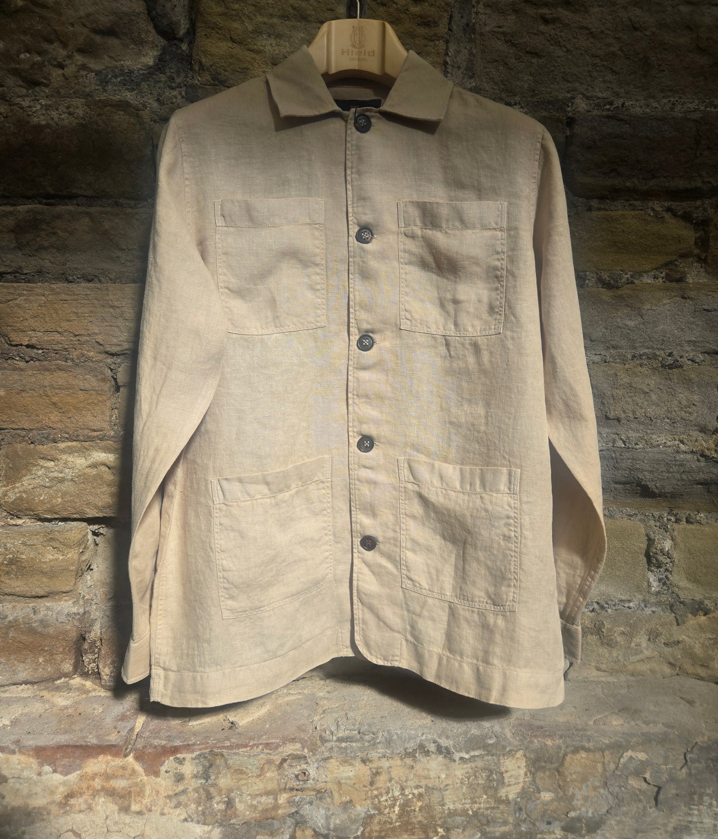 
                  
                    Banbury Linen Overshirt
                  
                